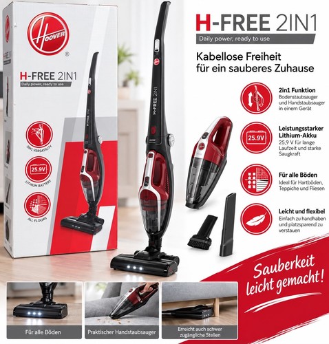 Hoover free 2in1 - hoover, h-free